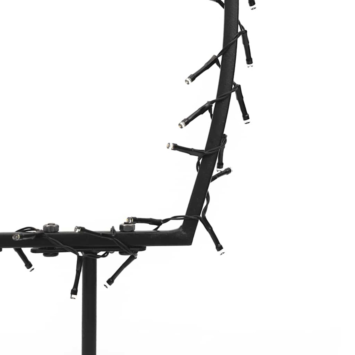 vidaXL Gwiazda betlejemska ze szpikulcami, 80 LED, 62 cm