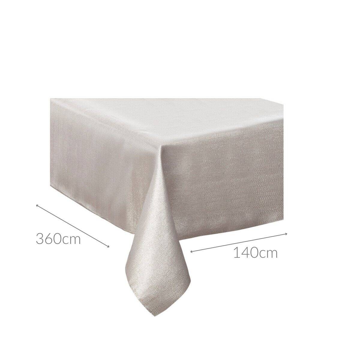 Obrus na stół prostokątny, 140 x 360 cm