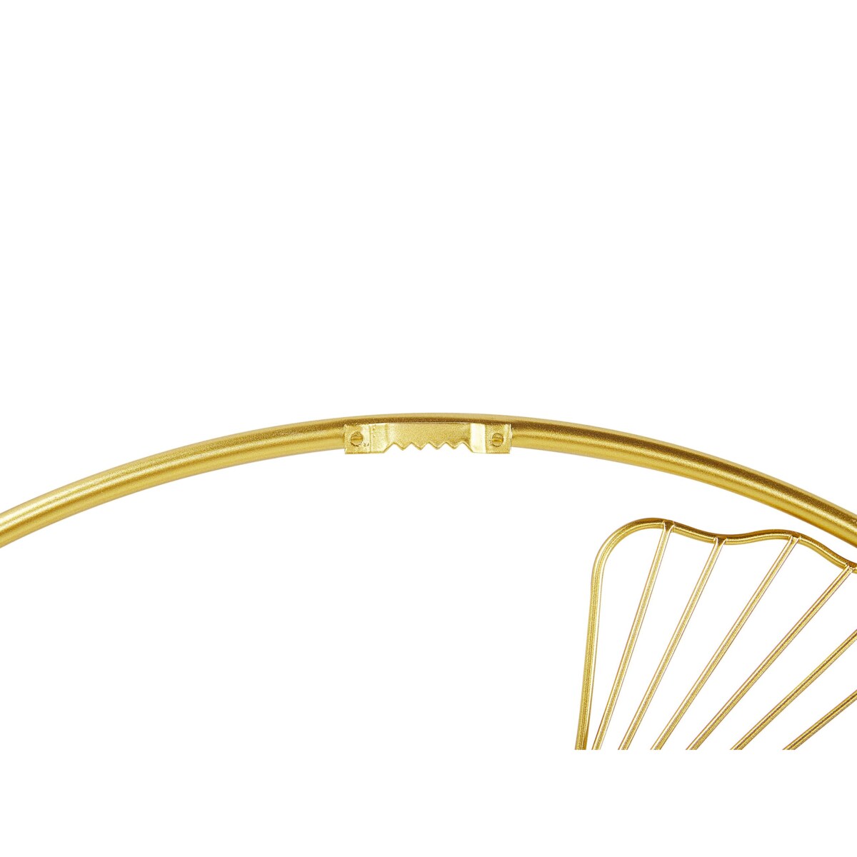 Dekoracja ścienna złota BISMUTH