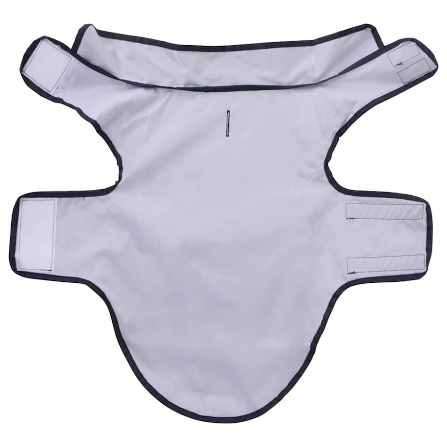 vidaXL Płaszcz przeciwdeszczowy dla psa z odblaskowymi paskami