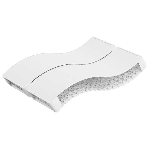 vidaXL Materac bonellowy, twardość średnia, 120x200 cm