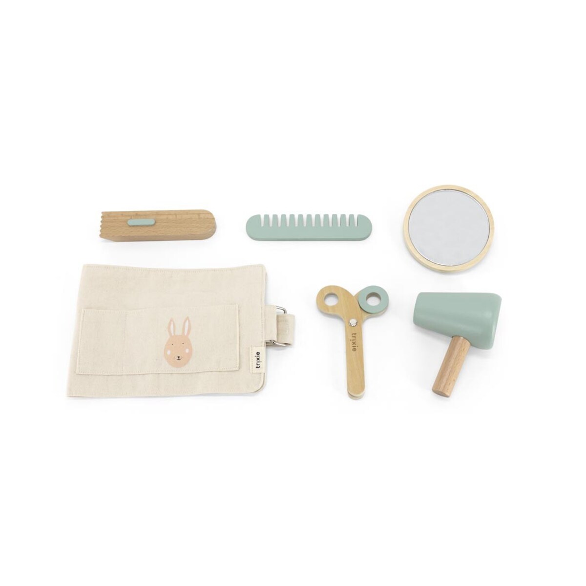 Drewniany zestaw fryzjerski Trixie Baby