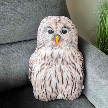 Poduszka duża Sowa Puszczyk uralski