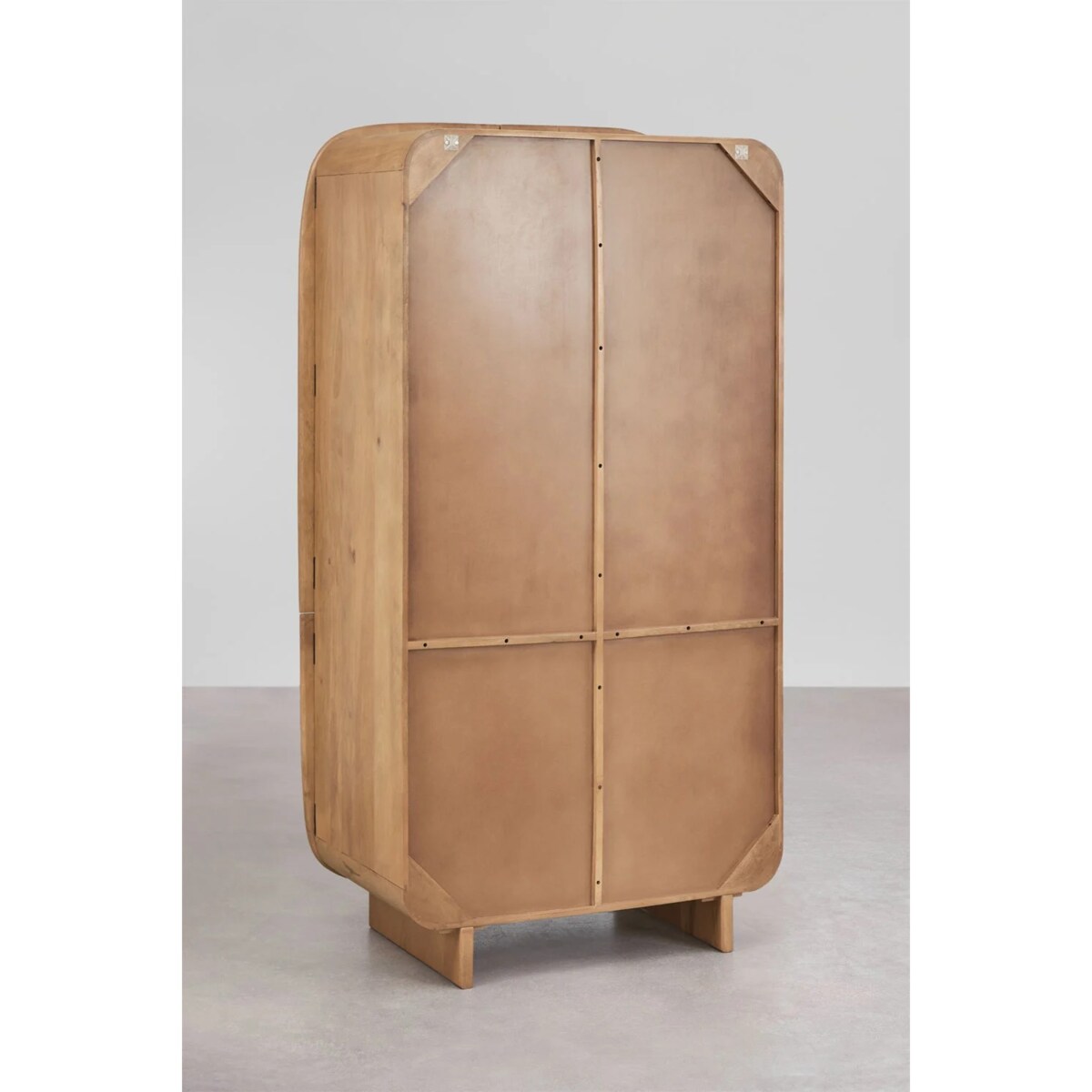 Szafa z drewna mango Agathe 200x110x60 cm naturalna