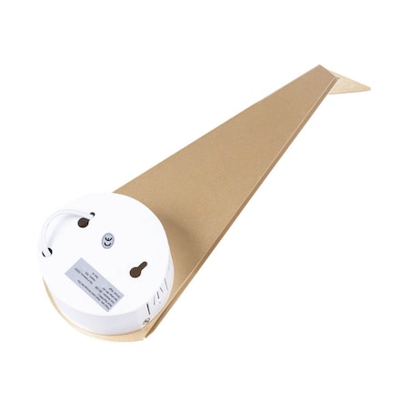 LAMPA ścienna ORIGAMI PAWN-G Abigali metalowa OPRAWA kinkiet LED 3W 3000K paw złoty