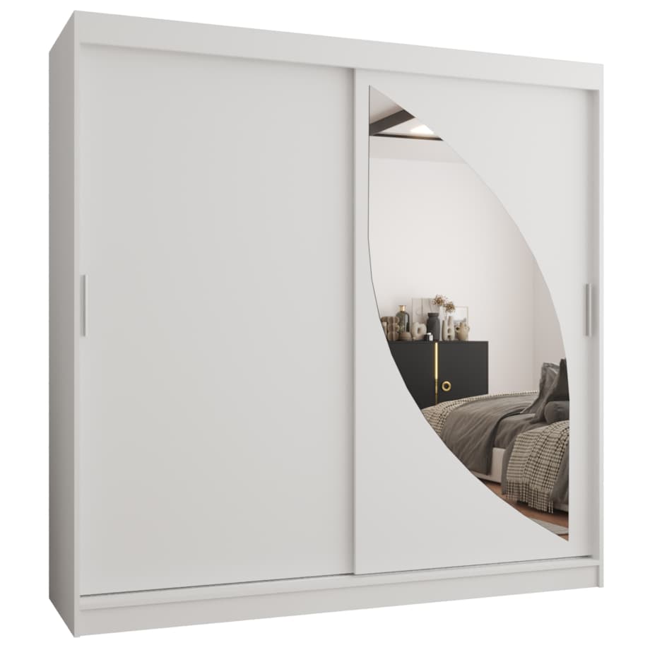 Szafa przesuwna MILO 200 biały