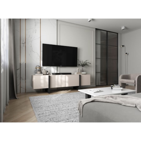 Oryginalna Szafka RTV Kenzo Komoda RTV Boho Kaszmir Mat 180 cm