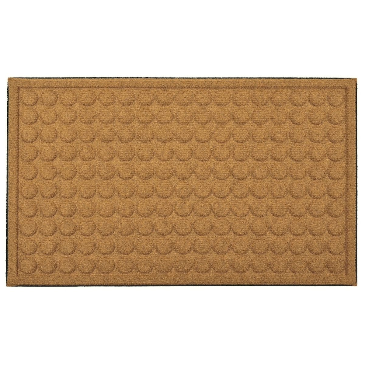 Wycieraczka 50x80cm Contours Rounds Sands Beżowa wewnętrzna, zewnętrzna