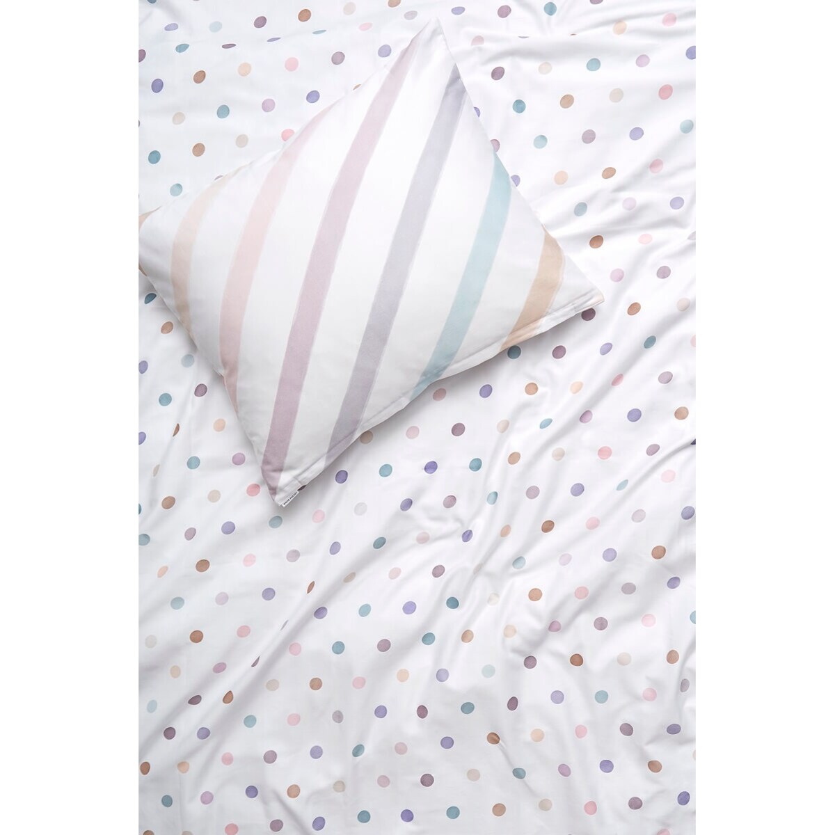 Pościel dwustronna Pastelowe duo 140/200 + 50/60 cm