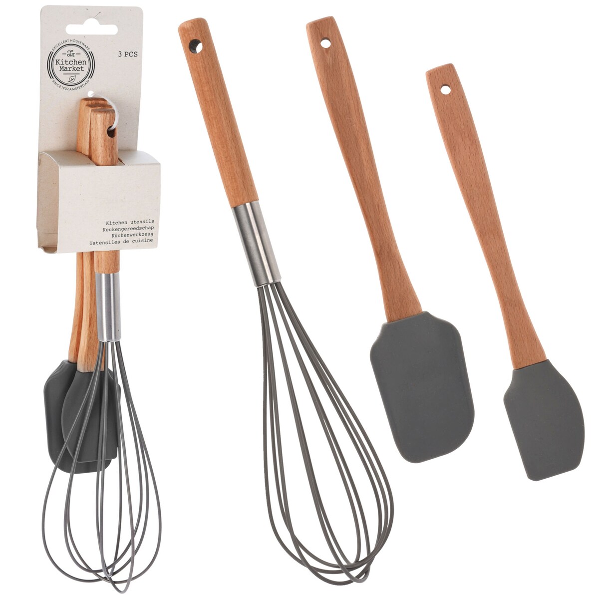 Trzepaczka Ubijaczka Do Jajek Szpatułki Silikonowe