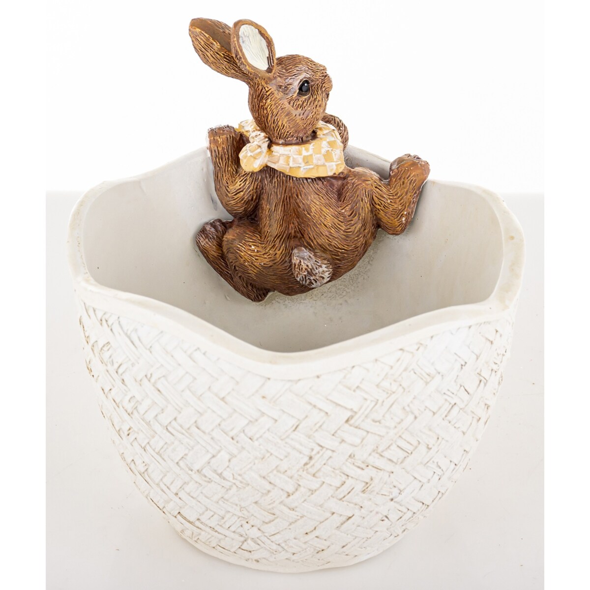 Osłonka z zajączkiem 13,5x12,5x12,5cm JOYA