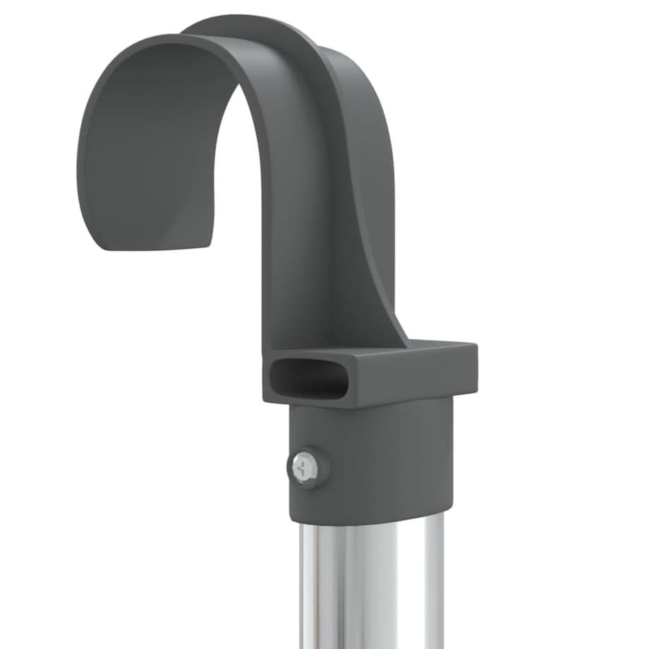 vidaXL Wisząca suszarka na pranie, 3-poziomowa, aluminium