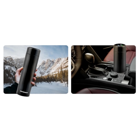 Kubek termiczny z wyświetlaczem termos do samochodu Berdsen