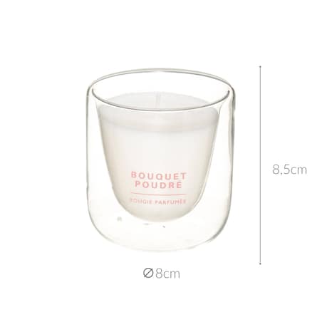 Świeca zapachowa w szkle BOUQUET, 130 g