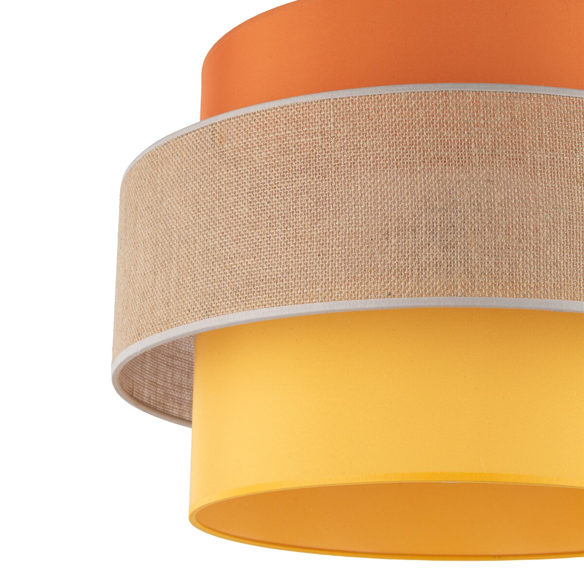 Lampa wisząca TK Lighting TRIO JUTA MIX 2783 jutowa 50 cm E27 regulowana do salonu jadalni kuchni