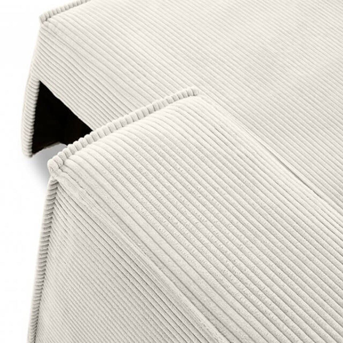 Sofa do salonu rozkładana Pllow KH1501100207 sztruks wygoda jasny beżowy, King Home