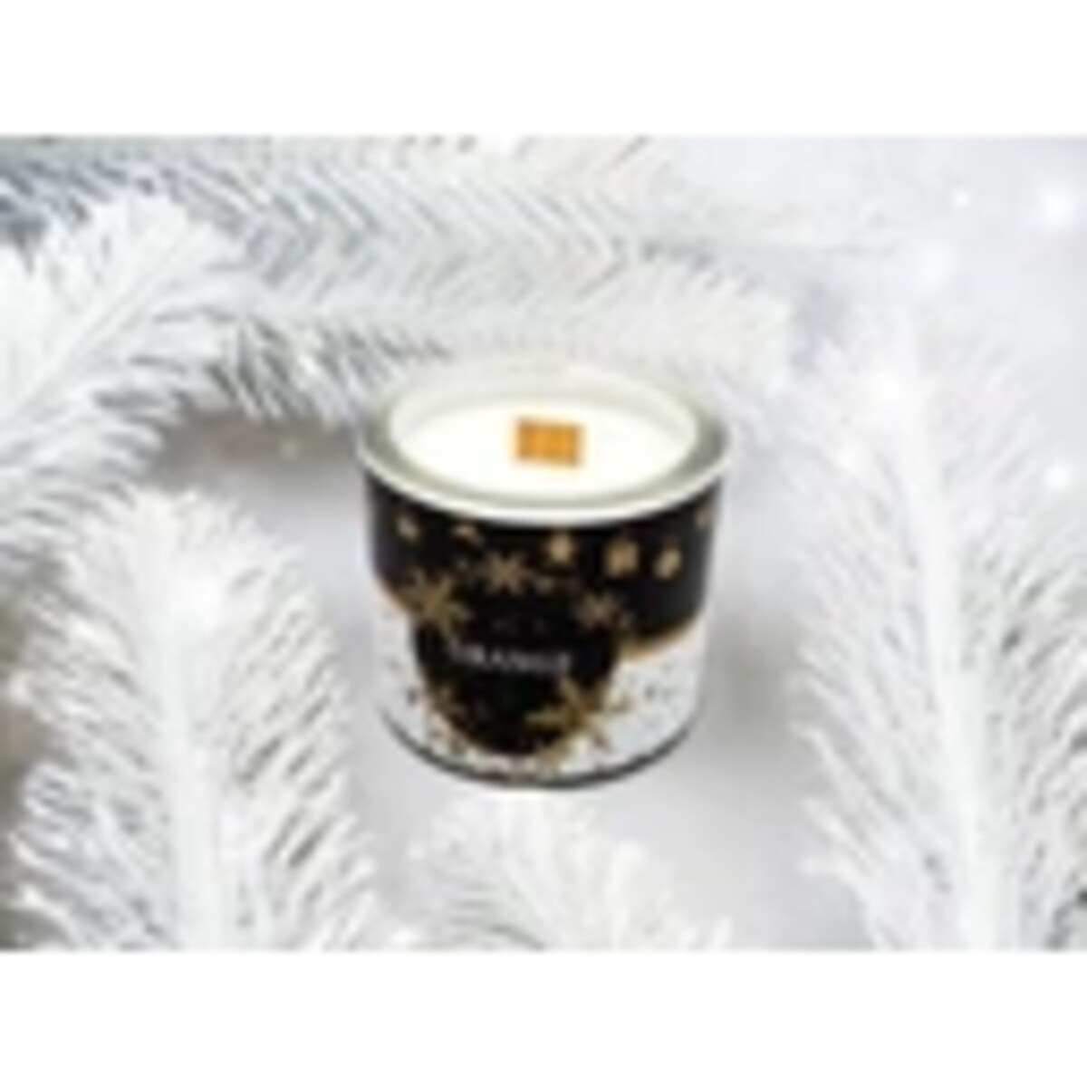 Świeca Zapachowa Sojowa No11 /Drewniany Knot/40h/ Pomarańcza 200g