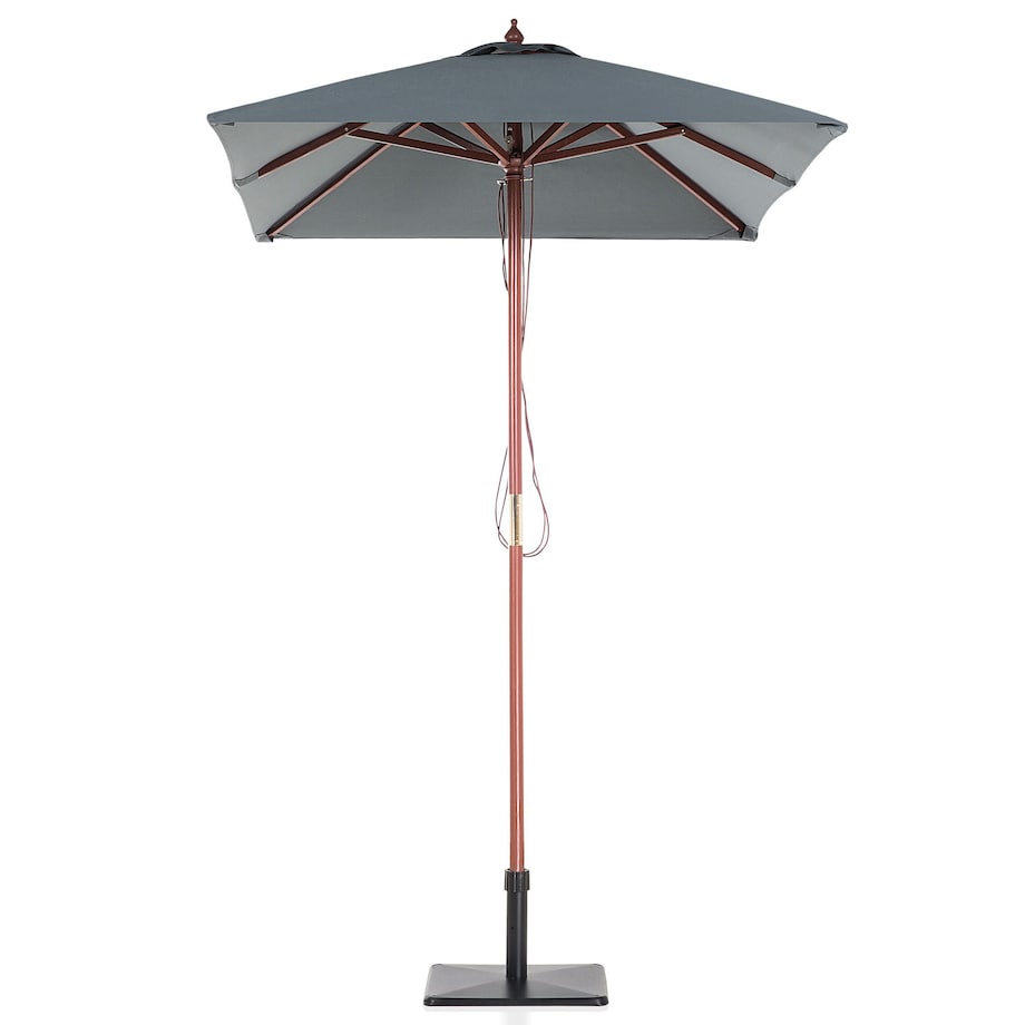 Parasol ogrodowy 195 cm FLAMENCO Ciemnoszary