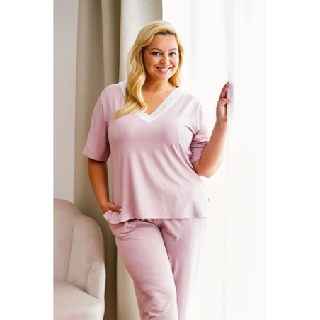 Piżama kolor różowy PB.7154.PAPAYA - XXXL