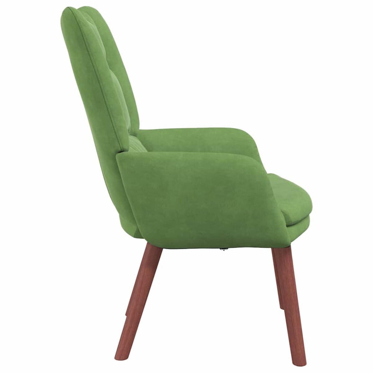 vidaXL Fotel relaksacyjny jasnozielony 63 x 67 x 94 cm Aksamit