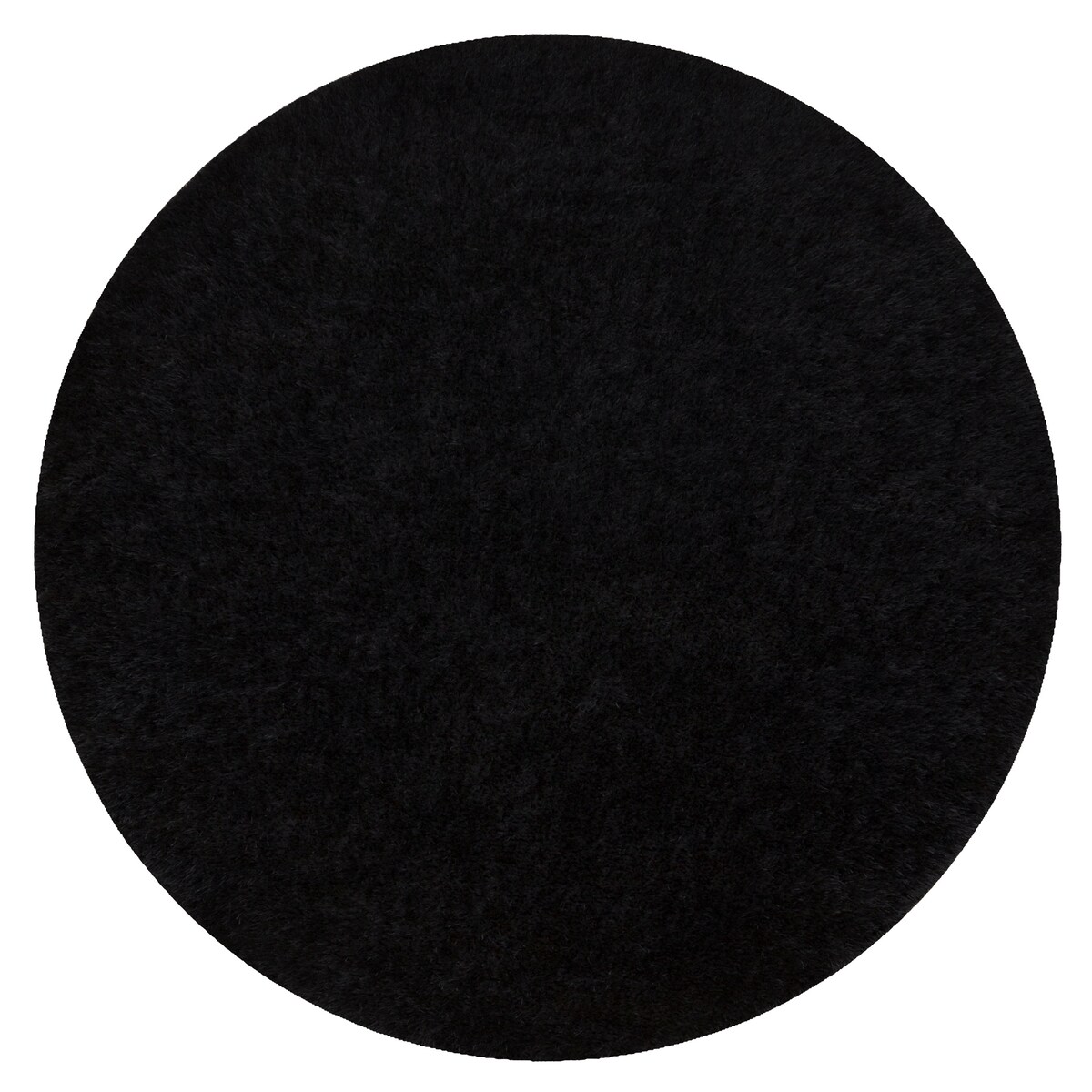 Dywan BUENOS koło 6649 shaggy jednolity, koło 120 cm