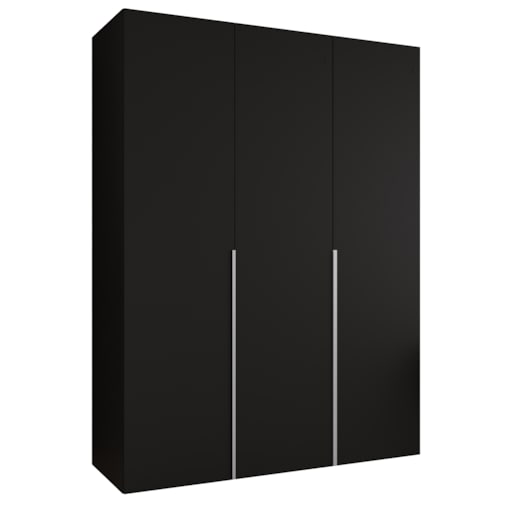 Szafa uchylna otwierana ALICANTE 1 150 wys. 202 cm Czarny + u. Kaszmir