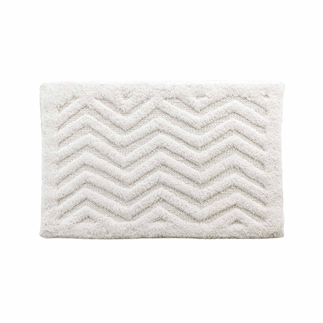 Dywanik łazienkowy bawełniany ecru 50x80 cm