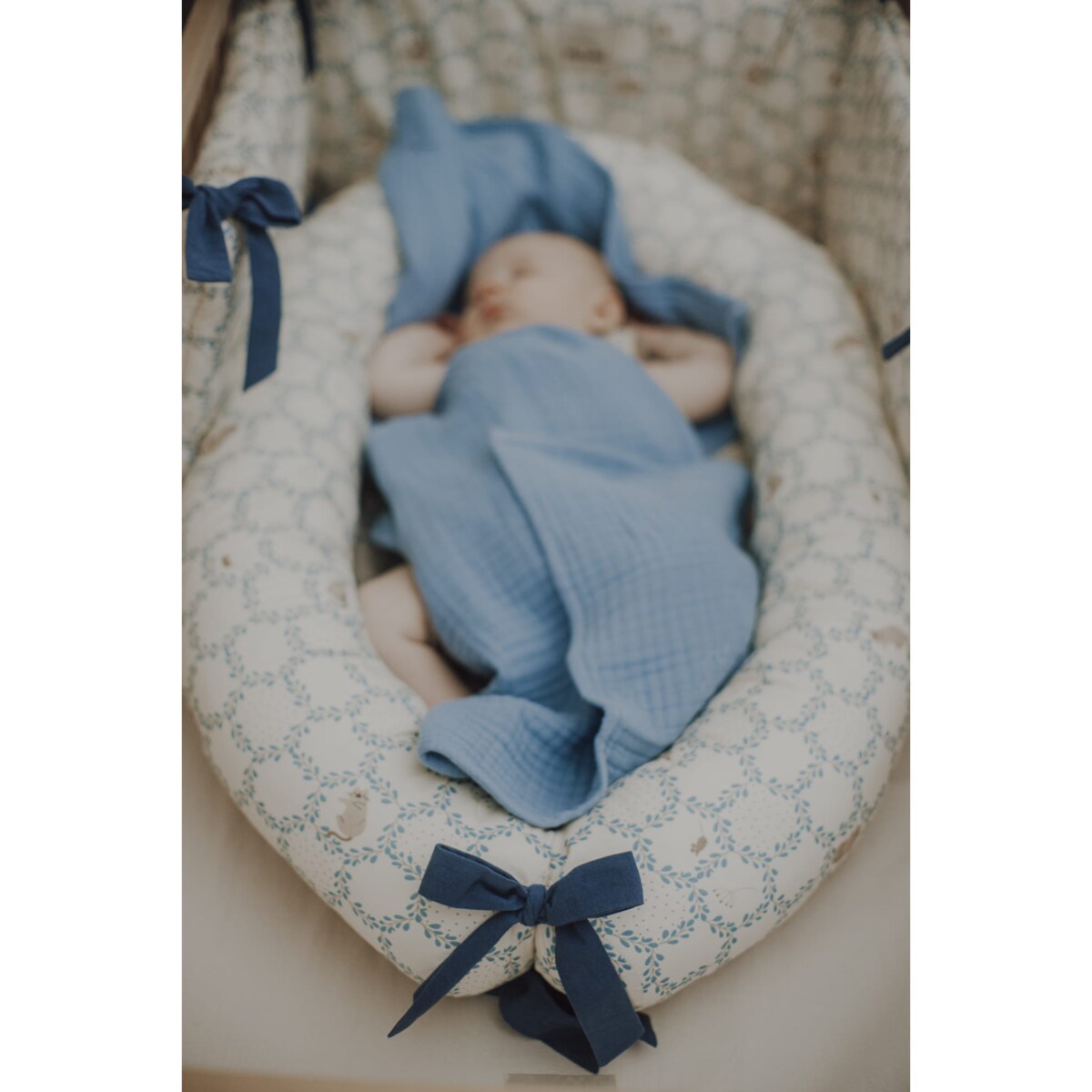 Kokon niemowlęcy Blue Cottage