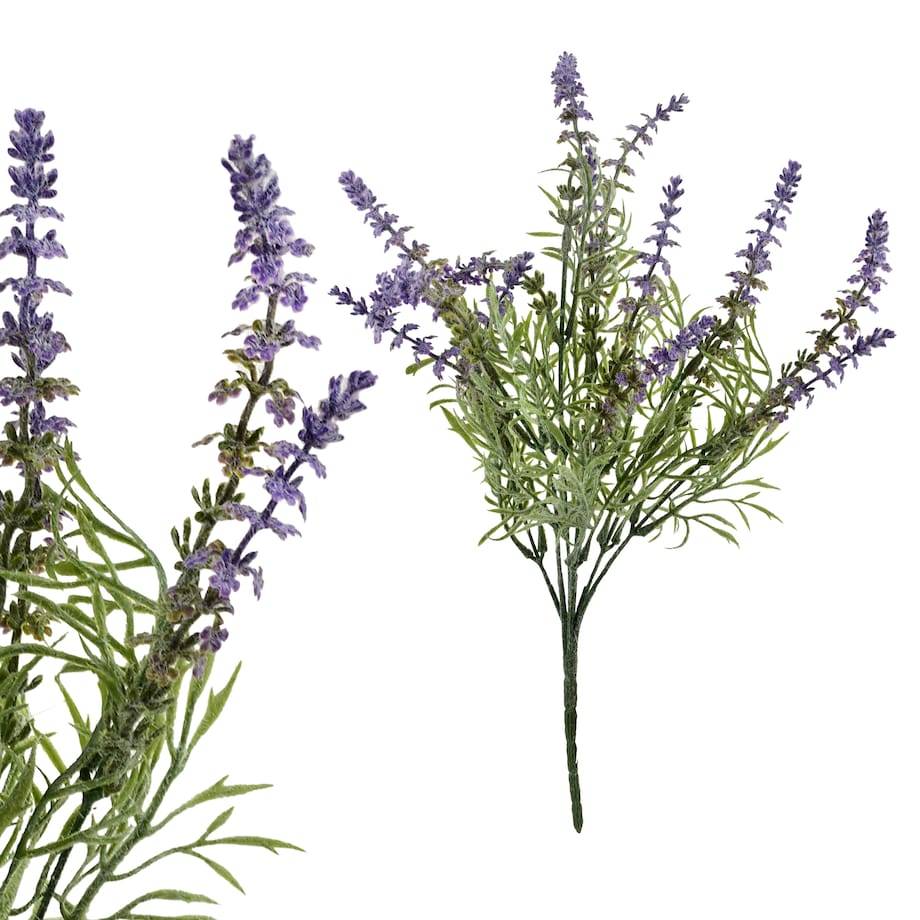 Sztuczna gałązka lawendy 36 cm Viridis