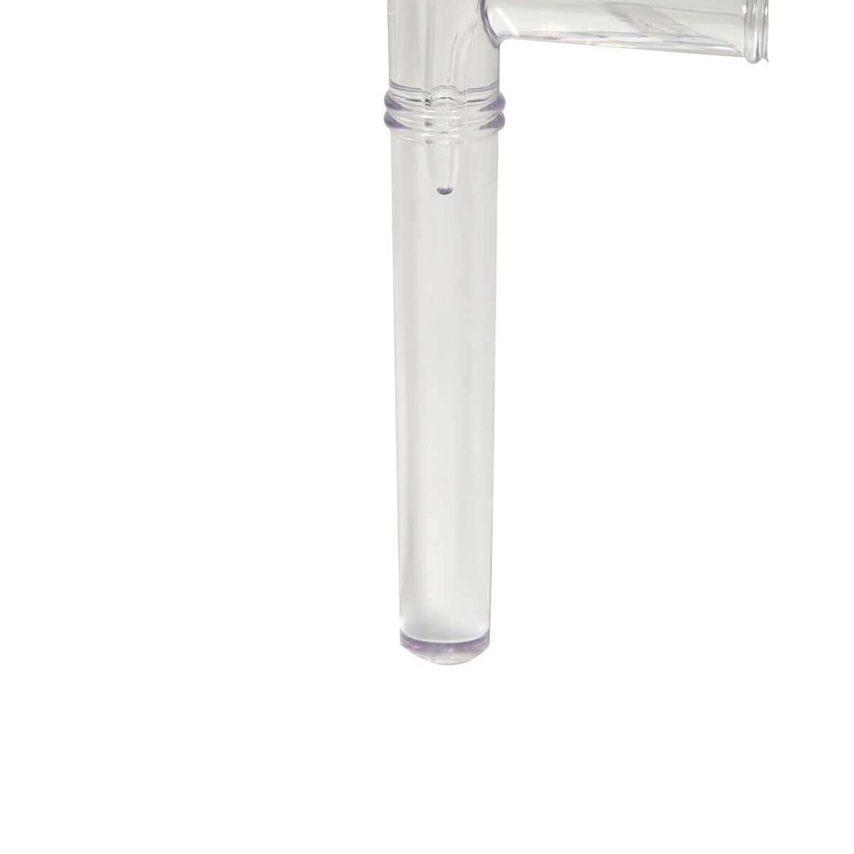 Krzesło bankietowe Zestaw 2 Przezroczysty MENDON