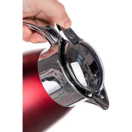 Termos na napoje Banquet 1,5L czerwony turystyczny piknik wycieczka rączką