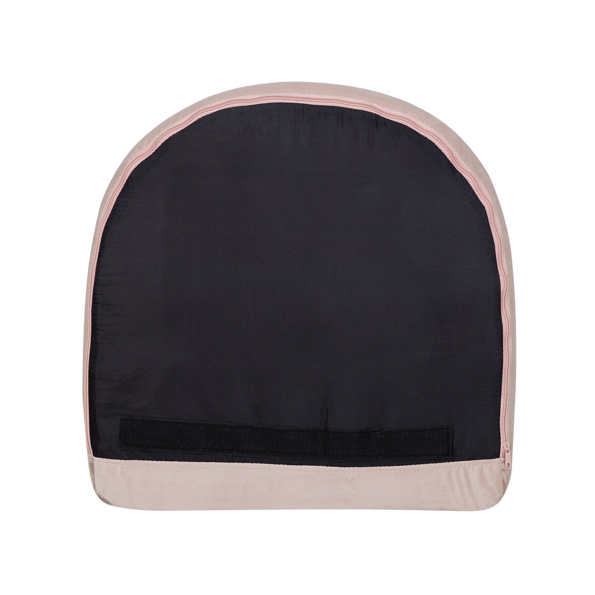 Fotel bujany welurowy różowy OXIE