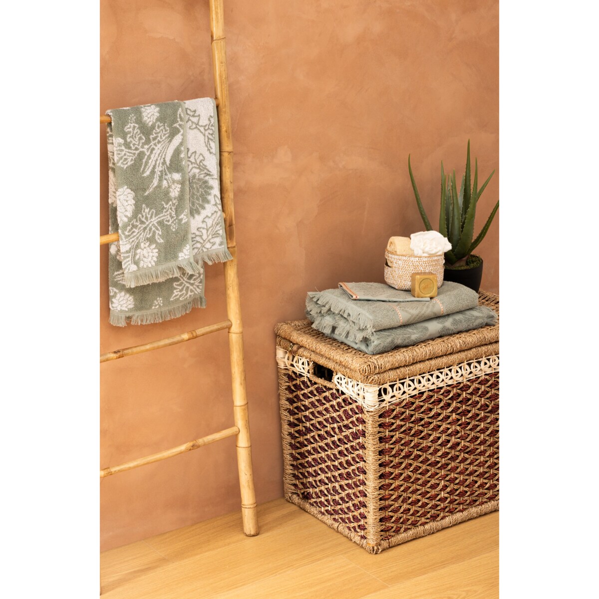 Zestaw 3 ręczników kąpielowych WILD ROMANCE bawełna 400 g/m²