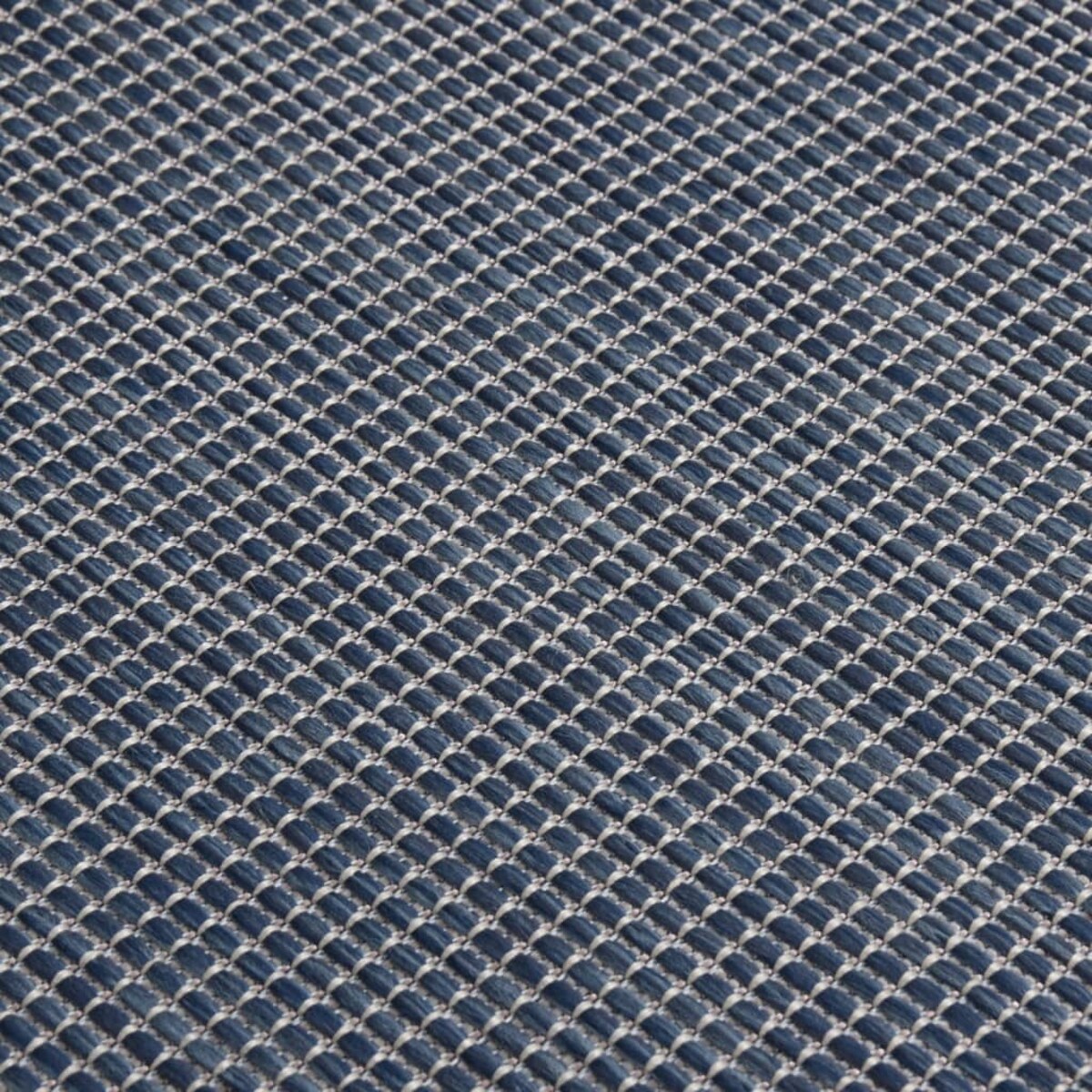 vidaXL Dywan zewnętrzny o płaskim splocie, 100x200 cm, niebieski