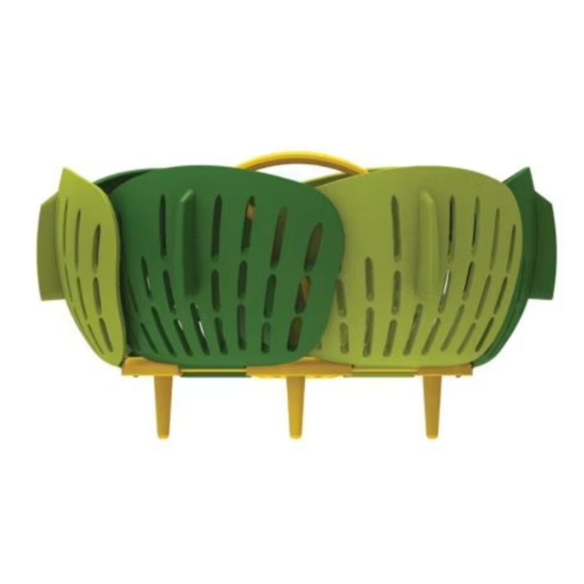 Koszyk do gotowania na parze zielony Bloom, 16 x 16 x 10 cm, Joseph Joseph