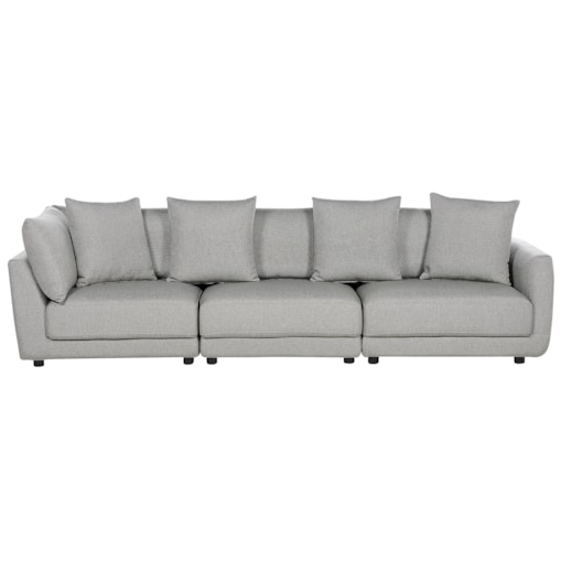 Sofa 3-osobowa jasnoszara SIGTUNA