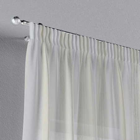 Zasłona na taśmie marszczącej 1 szt. 130x260 kremowy