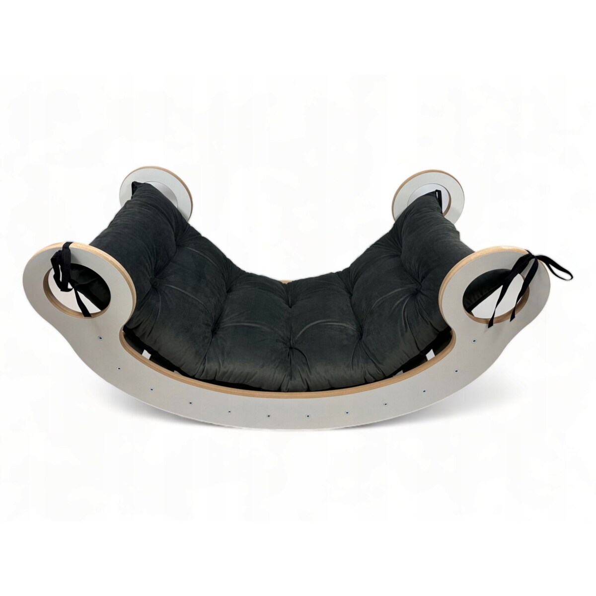 Deska do balansowania + Poduszka Grafit + Ścianka + Zjeżdżalnia + Pikler CE