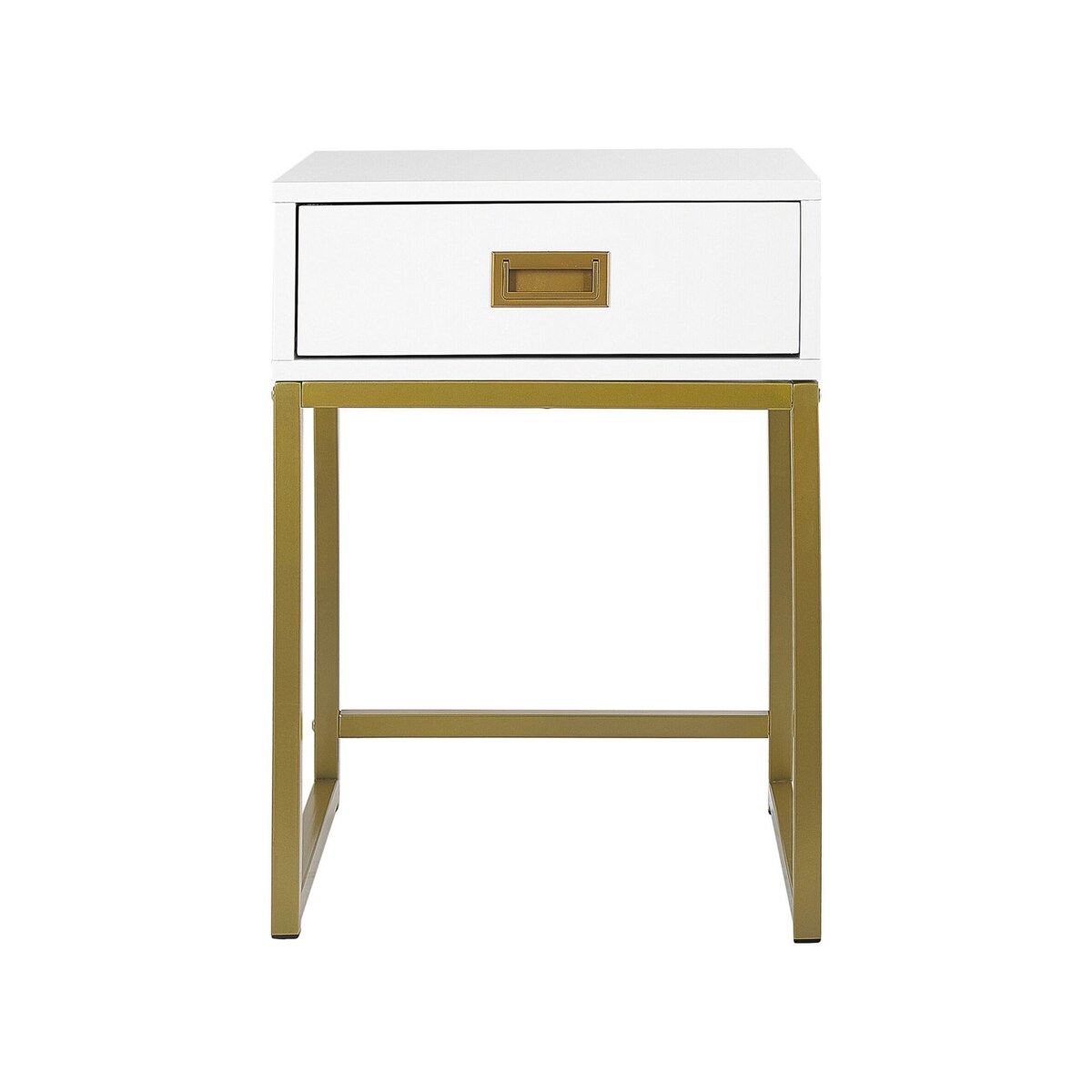 Stolik pomocniczy biały LARGO