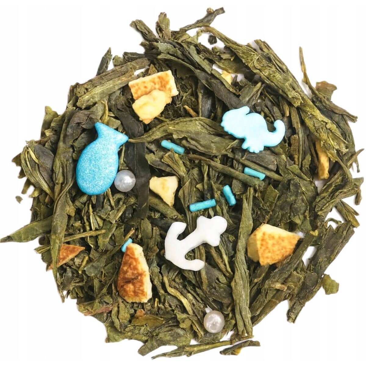 Herbata zielona HOLIDAY BREEZE skórki grejpfruta na prezent upominek 110g - herbata liściasta sypana mieszanka napar susz