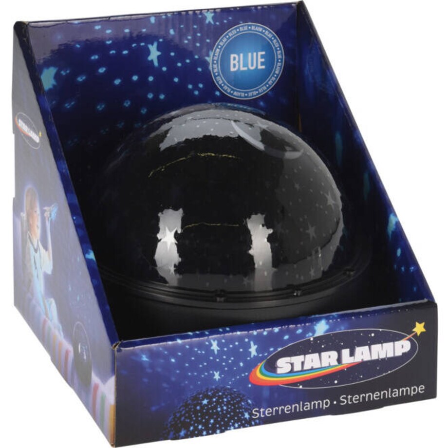 Lampka nocna z projektorem gwiazd, Ø 12,5 cm