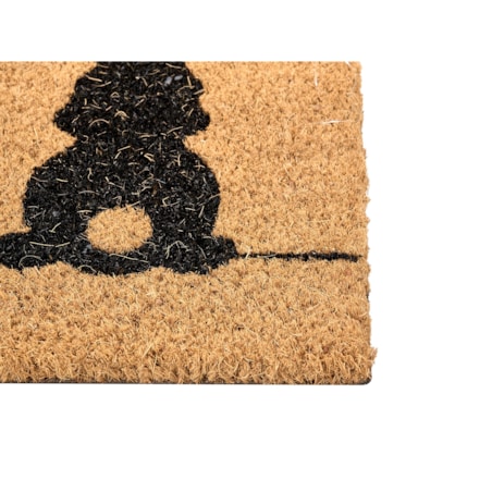 Wycieraczka PULIAN Naturalny 55 x 120 cm Włókno kokosowe