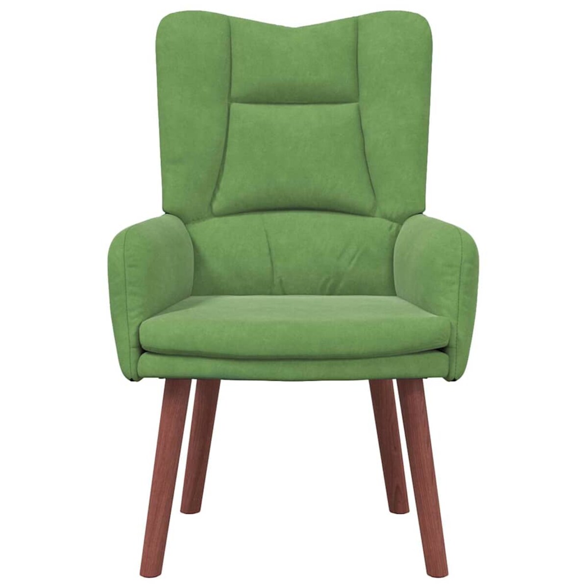 vidaXL Fotel relaksacyjny jasnozielony 63 x 67 x 94 cm Aksamit