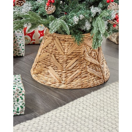 Osłonka pod choinkę FLATEYRI Hiacynt wodny Naturalny 45 cm