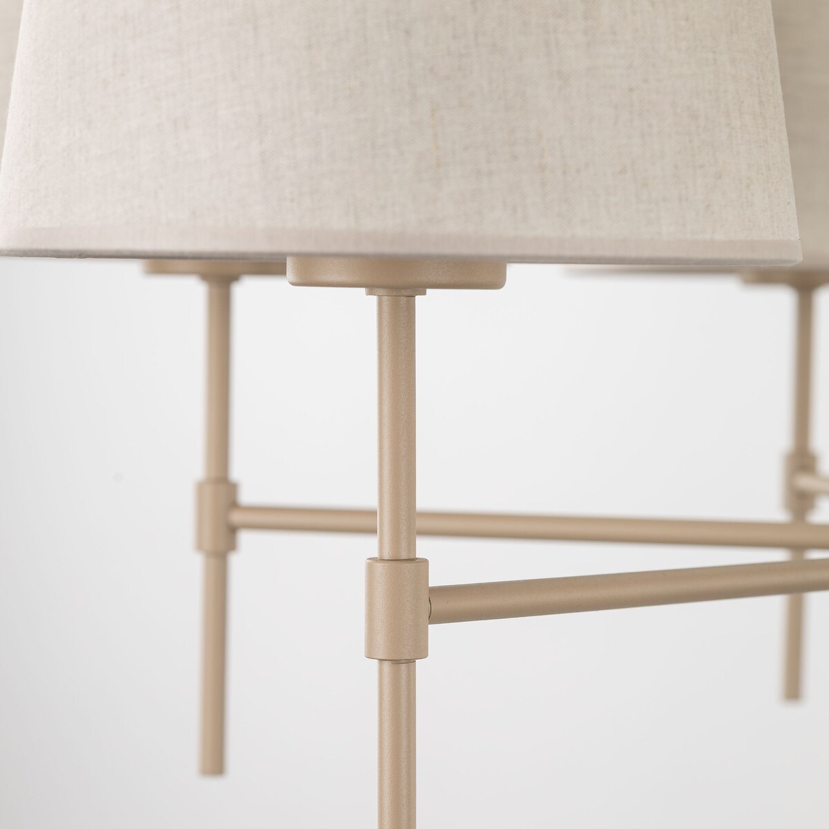 Żyrandol TK Lighting ELIZABETH SABIA 11167 beżowy 6xE27 klasyczny z regulacją wysokości