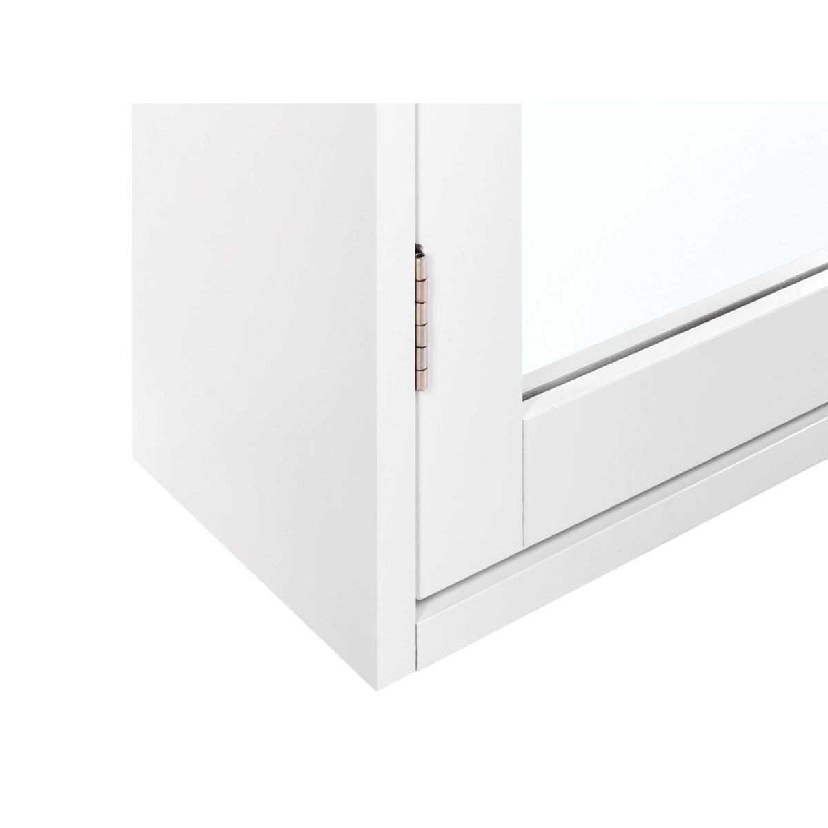 Szafka wisząca łazienkowa z lustrem ALAMOS 65 cm 60 cm Biały