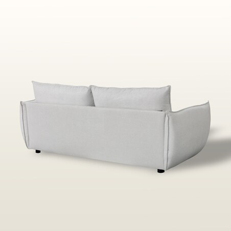Sofa Assens beige, 220x88x81 cm