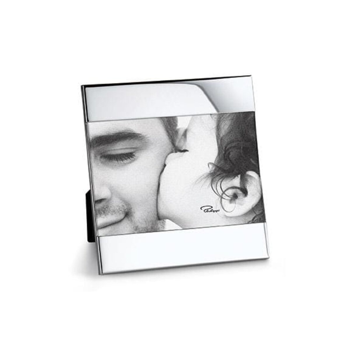 Ramka na zdjęcie ZAK - nikiel połysk, 18x19 cm