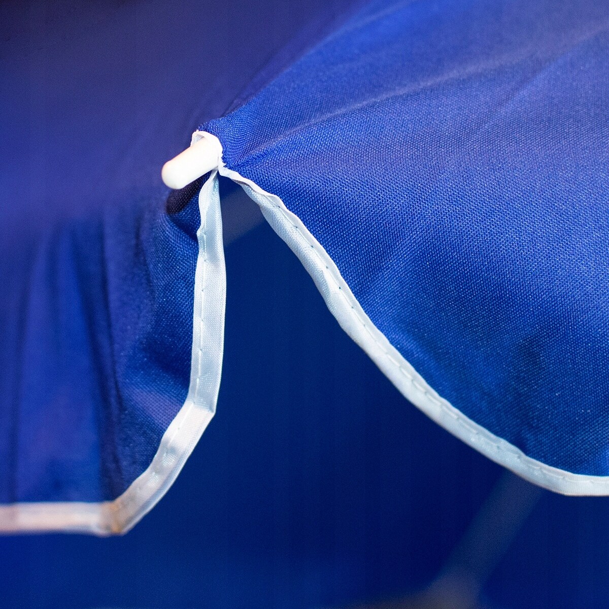 Parasol Ogrodowy Plażowy Na Balkon Taras Łamany Z Falbaną 240 Cm