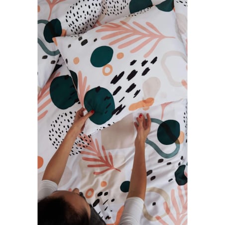 Poszewka Rafa Koralowa - 50 x 60 cm